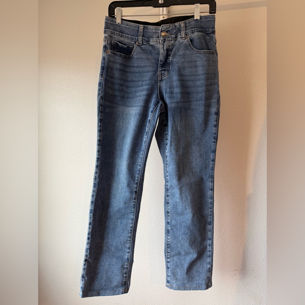 Tribal blue jeans for women
